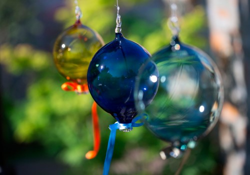 Globos ornamentales en vidrio soplado – colores